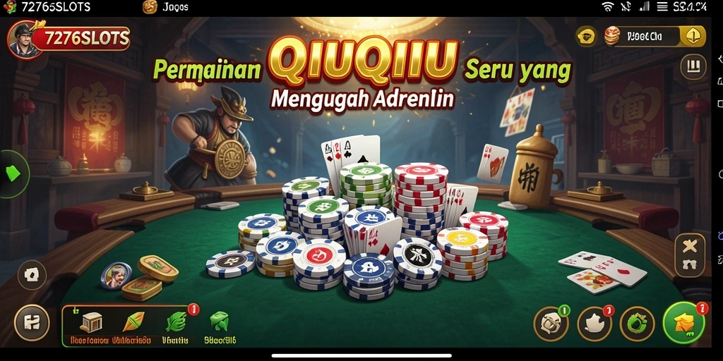 Tampilan gameplay menarik dari 7276SLOTS dengan desain modern.