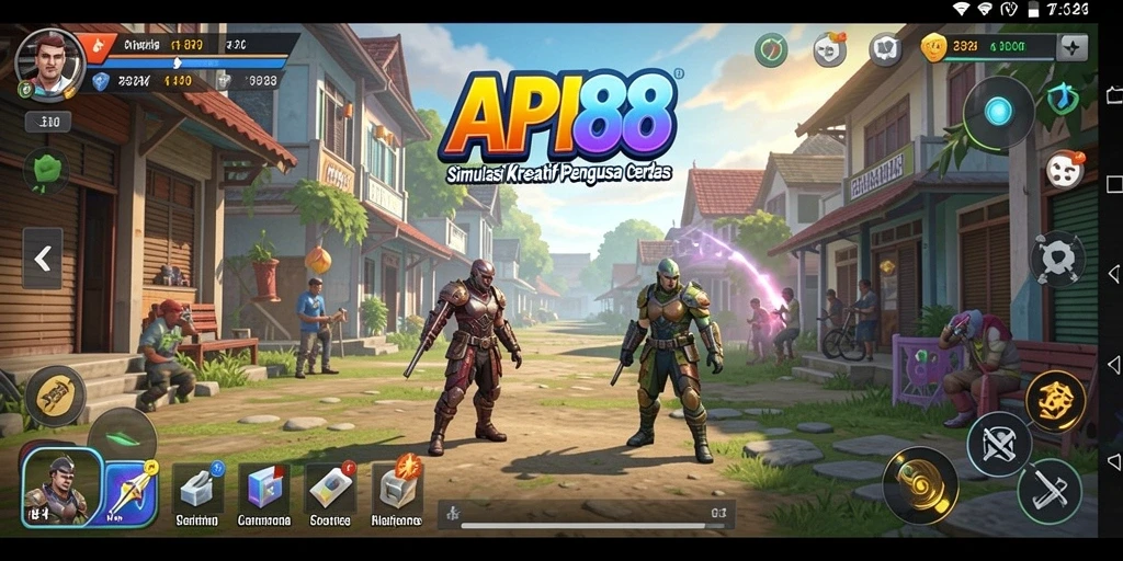 Tampilan gameplay API88 yang menarik dalam suasana simulasi.