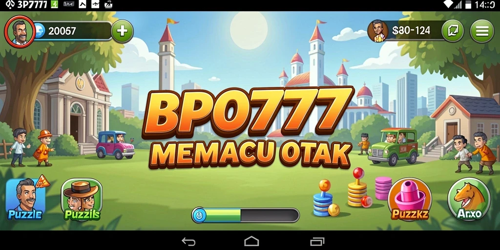 Tampilan gameplay BPO777 yang seru dan menantang.