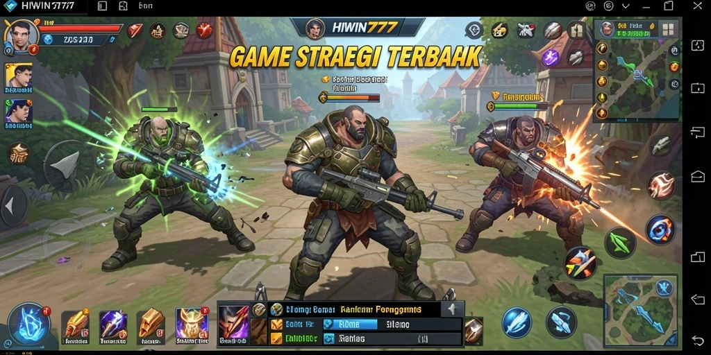 Tampilan gameplay HIWIN777 yang mendebarkan dan strategis.