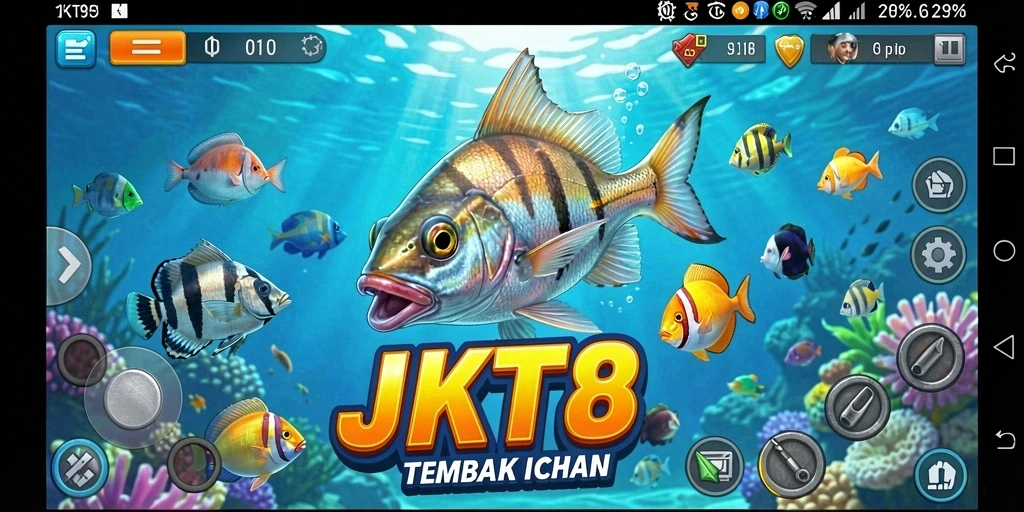 Screenshot gameplay JKT8 yang seru dan penuh aksi.