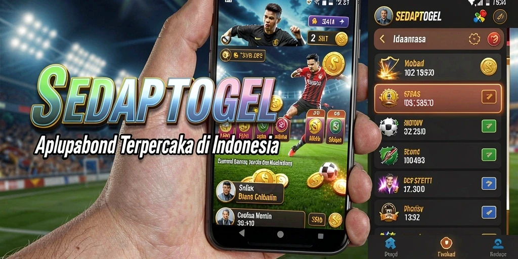 Tampilan utama gameplay SEDAPTOGEL yang menarik dan interaktif.