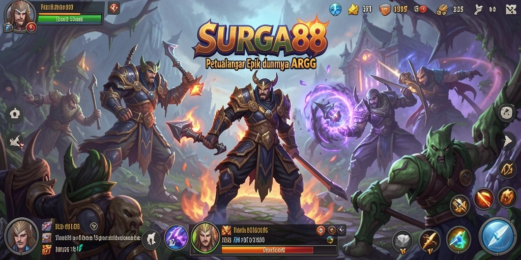 Gameplay SURGA88 yang menegangkan dengan aksi pertarungan yang mendalam.